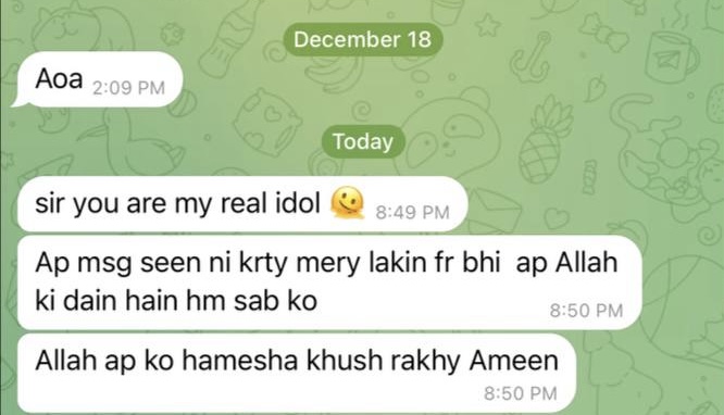 Student testimonial 4